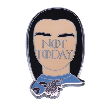 Nu Azi Satana Nu Azi RuPaul Brosa Ace Email Metalice Insigne Pin Rever Broșe Jachete De Blugi Moda Bijuterii Accesorii