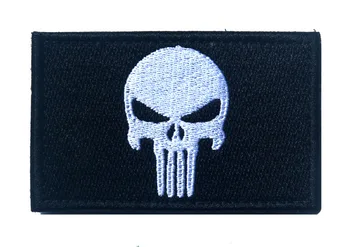 Punisher Armata Militară Tactică Broderie Patch-Uri Pentru Haine Îmbrăcăminte Emblema Aplici Insigne
