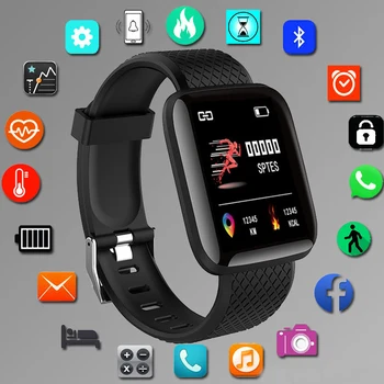 Digital Inteligent ceas sport barbati ceasuri led-uri digitale ceas de mână electronic de fitness Bluetooth ceas de mana femei, copii, uita-te ore