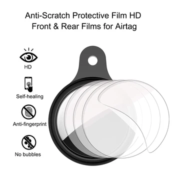 5pcs Anti-Zero de Protecție Filmul HD Fata & Spate Filme pentru Airtag