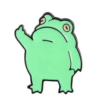 Desene Animate Frog Prince Email Brosa Ace De Rever Insigna Ace De Broșe De Metal Din Aliaj Ușor De Bijuterii Accesorii
