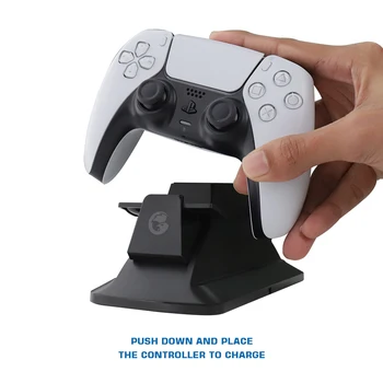 GameSir Dual Controller Încărcător pentru PlayStation 5 / PS5 Controler de Joc, Stație de Încărcare de Andocare ENDSP503