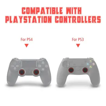 Degetul mare Stick Mânere Capace Pentru PlayStation / Microsoft / Nintendo Silicon Analog Thumbstick Grip Acoperire Pentru PS3 Accesorii PS4