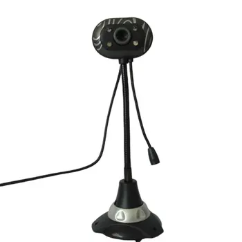 USB Desktop HD Webcam-uri Web aparat de Fotografiat Built-in Noapte, Lumini cu LED-uri Pentru Calculator PC, Laptop Înregistrare Video/Apel
