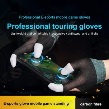 Jocuri Degetul Maneca Respirabil Degetelor Pentru Jocuri Anti-Sudoare Ecran Tactil Cu Degetul Pătuțuri Acoperi Sensibil La Atingere Mobile Mănuși Noi