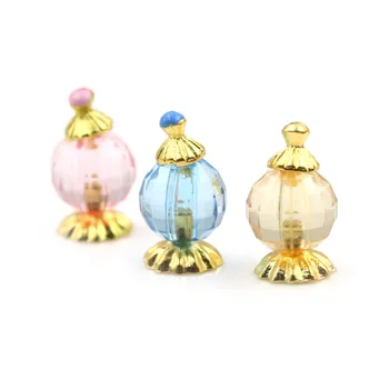 3pcs/lot 1:12 Păpuși Dotari casă de Păpuși în Miniatură Baie Dormitor Miniaturi Păpuși Transparent Casa de Parfumuri Mobilier