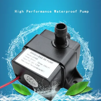 De înaltă Performanță QR30E DC 12V 4.2 W 240L/H Debit CPU Racire Auto fara Perii Pompa de Apă rezistent la apă fără Perii Pompa