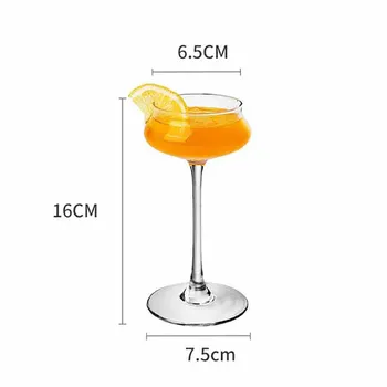 Pahar De Șampanie Înalt Picioare Cocktail /Pahar De Martini Bar Profesionale Pahar De Vin Pocalul