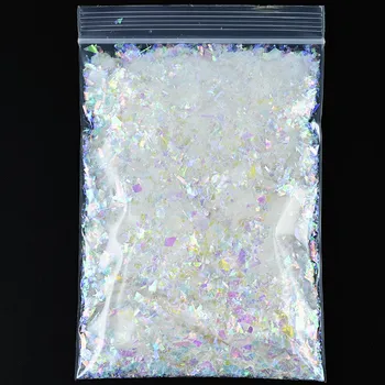 50g Sirena Mix Nail Art Glitter Irizate Neregulate Unghii Sclipitoare, Paiete Praf Acrilic Nail Stralucire Manichiura Pigment