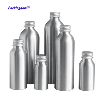 10buc Aluminiu Sticlă Goală de Aluminiu Capac de Reumplere Cosmetice de Ambalare Flacoane de Lotiune, Emulsie Recipient Tub de 30 ml 50 ml 100 ml 250 ml