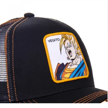 Noul Brand Vegito Snapback Bumbac Șapcă De Baseball Bărbați Femei Hip Hop Tata Plasă Sapca Trucker Hat Dropshipping