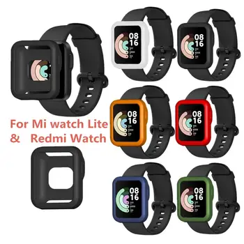 Greu PC-ul de Sticlă de Protecție Capac de Film Pentru Xiaomi Mi Watch Lite Full Screen Protector Caz pentru Redmi Mi Watch Lite Proteja Film