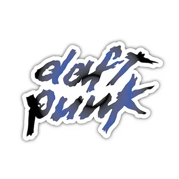 Personalitate DJ Daft Punk Masina Autocolant Parbriz Bara Motocicleta Decal de Înaltă Calitate KK de Vinil Acoperă Zgârieturile Impermeabil din PVC