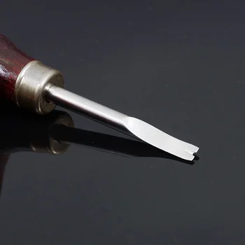 DIY 0.8 mm, 1.0 mm, 1.2 mm, din Piele Meserii Marginea Skiving Beveler Pielărie Dornici de Marginea Craftool Realizate manual Instrument de Tăiere
