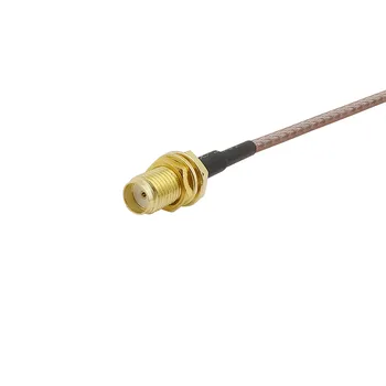 1buc RG316 Cablu SMA Plug de sex Masculin să-SMA Female Piuliță Peretele Conector Coaxial Coaxial Jumper Cablu Coadă pentru WIFI, Antene Radio
