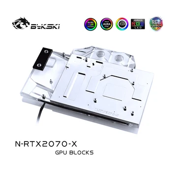 Bykski N-RTX2070-X,GPU Apă, Bloc Pentru NVIDIA RTX2070/2060 Cina Fondator Ediție placa Grafica Radiator Radiator,VGA Cooler
