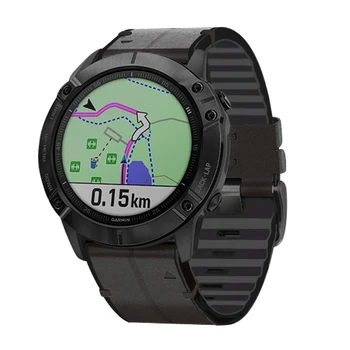 Silicon+Piele 26 22 mm Watchband Pentru Garmin Fenix6 6X Pro 5 5 Plus 3 ORE Fenix6 Fenix5 Ceas de Eliberare Rapidă Easyfit Curea de mână
