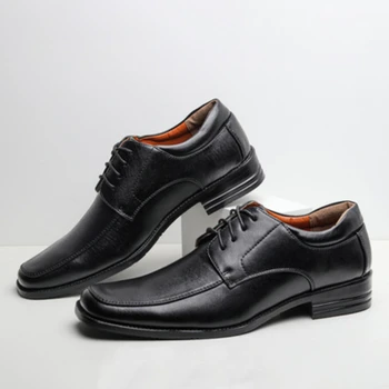 Nouă Oameni de Afaceri Dantela Sus Pantofi din Piele PU Formale Pantofi pentru Bărbați Domn Mire Pantofi Popular de Înaltă Calitate pentru Bărbați Pantofi 8KH249