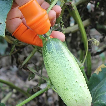 Degetul mare Tăietor de Legume Tomate Culegător de Fructe Separator Degetul Lamă Ascuțită de Tăiere Mână Unelte de Grădinărit pentru Recoltarea Plantelor