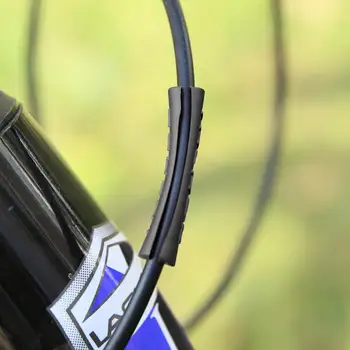 2 buc/pachet Biciclete Manșon de Cablu din material Plastic Protector pentru Conducte de Frână Schimbare Ultralight MTB Cadru de Protecție Cablu Ghiduri Acoperă
