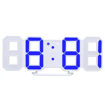 Ceas Electronic Digital cu LED Ceas de Masa Luminozitate Reglabil Ceas Deșteptător Moda Agățat de Perete Ceas cu Cablu USB Ceas de Perete