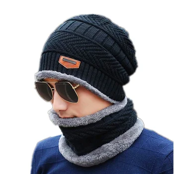Fierbinte Balaclava Pălărie Tricotate Eșarfă Cap Gât Mai Cald Pălării De Iarnă Pentru Bărbați, Femei Chelioși Căciuli Super Cald Fleece Masca