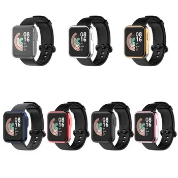 1buc Moale TPU Plin cu Ecran Protector de Sticlă pentru Mi Watch Lite/Redmi Ecran Protector pentru Mi Watch Lite/Redmi Smartwatch Protecție