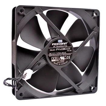 PVA120G12T 12cm 12025 120mm fan 120x120x25mm DC12V 0.50 4 linii potrivite pentru server șasiu CPU ventilatorului de răcire